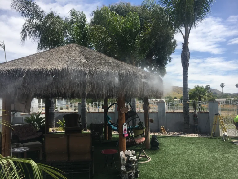 Outdoor Misting Cooling System